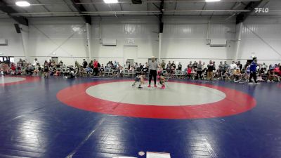 60 lbs Rr Rnd 3 - Myla Rau, Alpha Elite ES vs Lincoln Harrison, Slate Wrestling Academy Gold ES