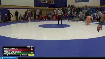 165 lbs Cons. Semi - Patrick Wisniewski, Johnson & Wales (RI) vs Aidan Zarrella, Unattached