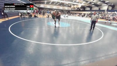 174 lbs Cons. Round 3 - Elijah Bonet, Brockport vs Jacob Speed, Elizabethtown