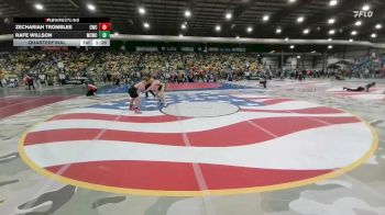 130 lbs Quarterfinal - Rafe Willson, Miles City Wrestling Club vs Zechariah Tromblee, Champions Wrestling Club