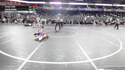 55 lbs Final - Ryker Carr, SlyFox Wr Ac vs Major Greer, Siouxland Wr Ac