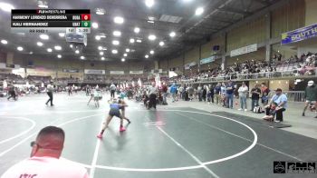 94 lbs Rr Rnd 1 - Harmony Lorenzo DeHerrera, Duran Elite vs Kali Hernandez, Unattached