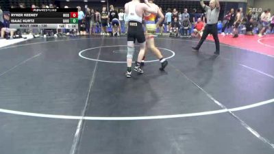 130 lbs Round Of 16 - Ryker Keeney, Middletown vs Isaac Kurtz, Dansville