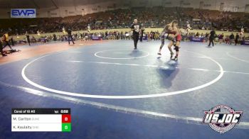 73 lbs Consi Of 16 #2 - Makenya Carlton, Duncan Demon Wrestling vs Kinsley Kaulaity, Chickasha Youth Wrestling