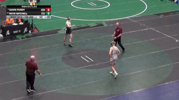 192 lbs 5th Place - Gavin Purdy, Grove City vs Rhys Mitchell, State College