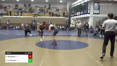 157 lbs Final - Paddy Gallagher, Ohio State vs Alejandro Herrera-Rondon, Clarion