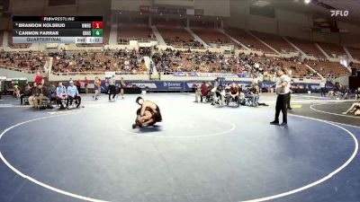 215-D1 Cons. Round 1 - Christian Serrano-Gutierrez, Casteel High School vs Jadius Mosley, Chandler High School