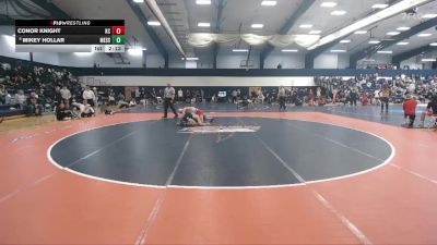157 lbs Champ. Round 1 - Conor Knight, King`s College vs Mikey Hollar, Messiah