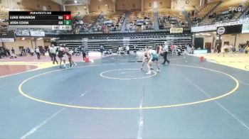 184 lbs Champ. Round 2 - Josh Coon, Adams State vs Luke Brunson, Ouachita Baptist