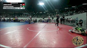76 lbs Consi Of 4 - James Boykin, Cowboy Wrestling Club vs Jackson Parker, Standfast