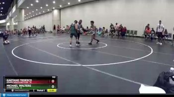 132 lbs Round 6 (10 Team) - Michael Walters, Strongsville vs Gaetano Tedesco, Braves Wrestling Club