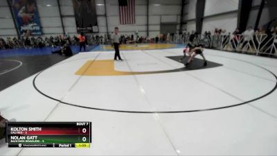 56 lbs Rd# 5- 3:45pm Friday Final Pool - Nolan Gatt, Backyard Brawlers vs Kolton Smith, Cali Red