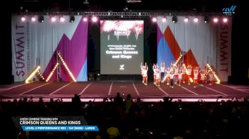 Cheer Combine Training Gym - Crimson Queens and Kings [2025 L3 Performance Rec - 14Y (NON) - Large Day 2] 2025 The Recreational Summit