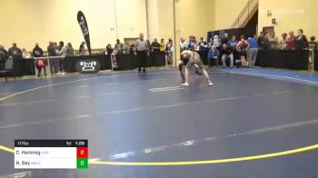 117 lbs Prelims - Colton Henning, United vs Ryder Say, Meadville