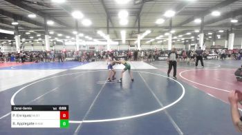 86 lbs Consolation - Paulo Enriquez, Mustang WC vs Brodi Applegate, Show Low