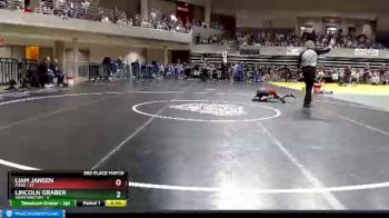 60 lbs Finals (8 Team) - Liam Jansen, Pierz vs Lincoln Graber, Worthington