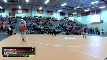 150 lbs 1st Place Match - Daxton Chase, Pleasant vs Quake Beatty, Indian Valley