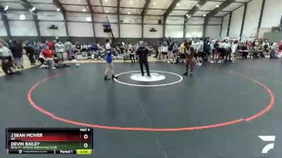 138 lbs Cons. Round 2 - J`sean Mciver, OR vs Devin Bailey, Reality Sports Wrestling Club