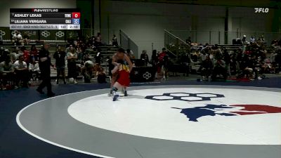 Senior Women Freestyle FS - 76 lbs Champ. Round 2 - Ashley Lekas, Texas Wesleyan vs Liliana Vergara, California