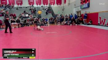 190 lbs Cons. Round 4 - Conner Kelly, Pagosa Springs vs Xavier Martinez, Delta