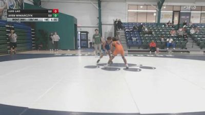 138/144 Round 1 - Luis Lao, Harborcreek vs Aven Winiarczyk, Harborcreek