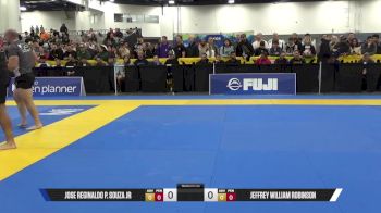 Jose Reginaldo P. Souza Jr vs Jeffrey William Robinson 2025 World IBJJF Jiu-Jitsu No-Gi Championship