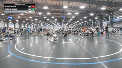 110 lbs Round 1 (9am Saturday) - Brekyn Boyle, POWA vs Addison Neal, Iowa