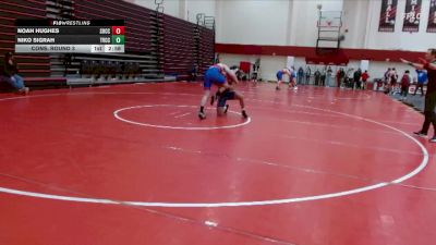 184 lbs Cons. Round 3 - Noah Hughes, Southwestern Oregon Community College vs Niko Sigrah, Treasure Valley Community College