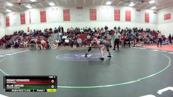 100 lbs 1st Place Match - Ellie DiFiori, Canton South vs Penny Edwards, Roosevelt