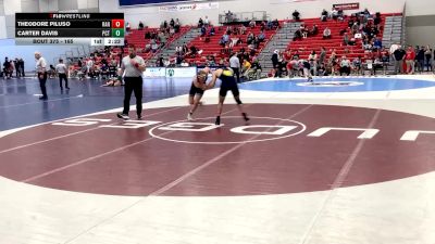 165 lbs Semifinal - Carter Davis, Pennsylvania College Of Technology vs Theodore Piluso, Randolph