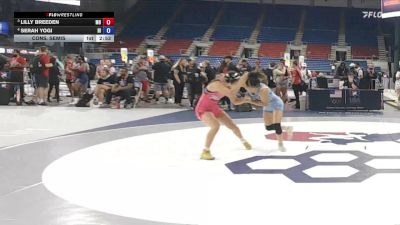 95 lbs Cons. Semis - Lilly Breeden, MO vs Serah Yogi, HI