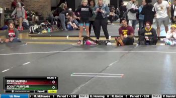 120 lbs Round 3 (4 Team) - Piper Sandell, Grand View WC vs Scout Puryear, Missouri Black