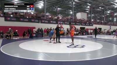 125F kg Champ. Round 2 - Dreshaun Ross, Cowboy RTC vs Coby Merrill, NYAC