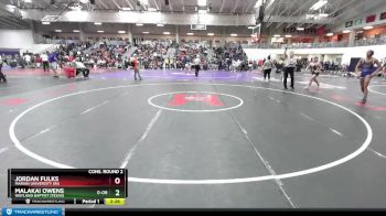 165 lbs Cons. Round 2 - Jordan Fulks, Marian University (IN) vs Malakai Owens, Wayland Baptist (Texas)