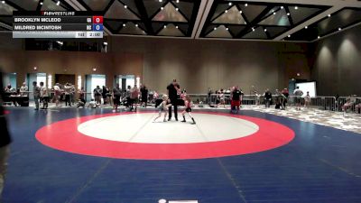 47.6-51.8 Champ. Round 1 - Brooklyn McLeod, GA vs Mildred McIntosh, NC