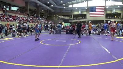 144 lbs Champ. Round 3 - Thunder Page, KS vs Marcus Abeyta, NM