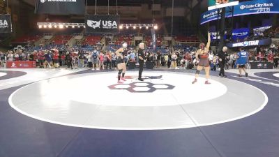 190 lbs Cons. Quarters - Blake Baker, TX vs Addison Arvdal, NE