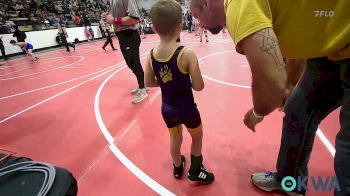 46 lbs Consi Of 4 - Shane Webster, Claremore Wrestling Club vs Knox Branham, Vian Wrestling Club