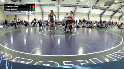 165 lbs Cons. Round 2 - John Watson, Gannon University vs King Wright, Hiram College