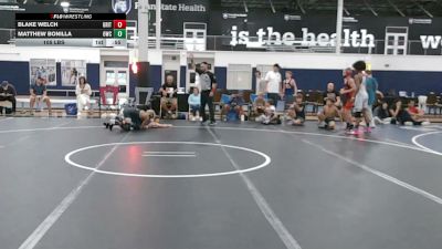 105 lbs Rr Rnd 1 - Blake Welch, Grit Mat Club - MS vs Matthew Bonilla, The Outsiders Wrestling Club - MS