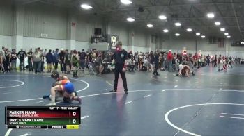 90 lbs Quarterfinal - Bryce VanCleave, Schoolcraft vs Parker Mann, Michigan Grappler RTC