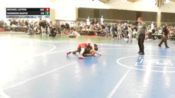 85 lbs Rr Rnd 5 - Michael Layton, All I See Is Gold Academy - ESE vs Harrison Bautis, Cordoba Trained - ESE