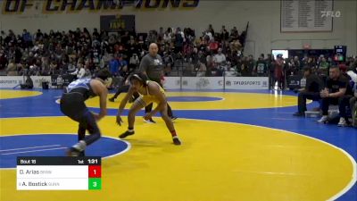 135 lbs Round Of 64 - Diego Arias, Brawley vs Adyn Bostick, Sunnyside (AZ)