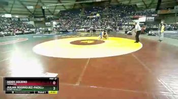 2A 285 lbs Cons. Round 1 - Julian Rodriguez-Padilla, Sedro-Woolley vs Aiden Aguero, Tumwater