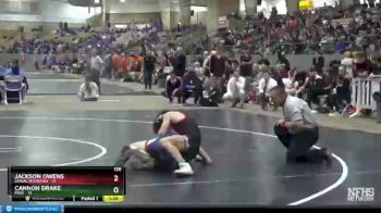 126 lbs Quarterfinals (8 Team) - Jackson Owens, Signal Mountain vs Cannon Drake, Page