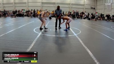 106 lbs Round 1 (6 Team) - Tyler Verceles, Team Diamond Fish vs Mason Gregor, Rambler WC