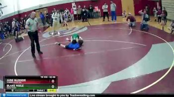 62-66 lbs Round 2 - Jude Bleeker, Junior Gales WC vs Blake Maile, GOLD RUSH