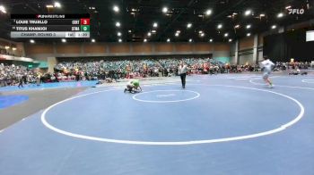 113 lbs Champ. Round 3 - Louie Trujillo, Central vs Titus Khamjoi, St. Mary`s