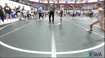 64 lbs Round Of 16 - Nevalee Petty, Skiatook Youth Wrestling vs Jolee Kait Bryant, Prime Wrestling