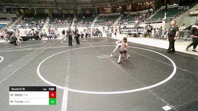 64 lbs Round Of 16 - Wyatt Webb, Terminator Wrestling Academy vs Myles Turner, Duncan Demon Wrestling